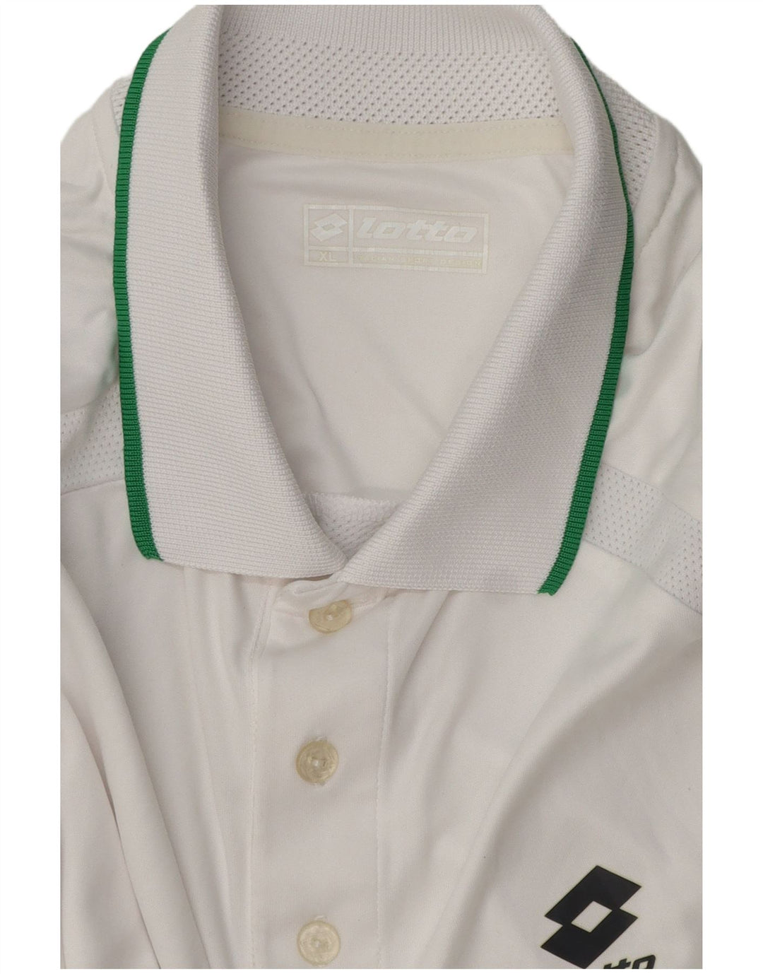 LOTTO Polo Hombre XL Blanco
