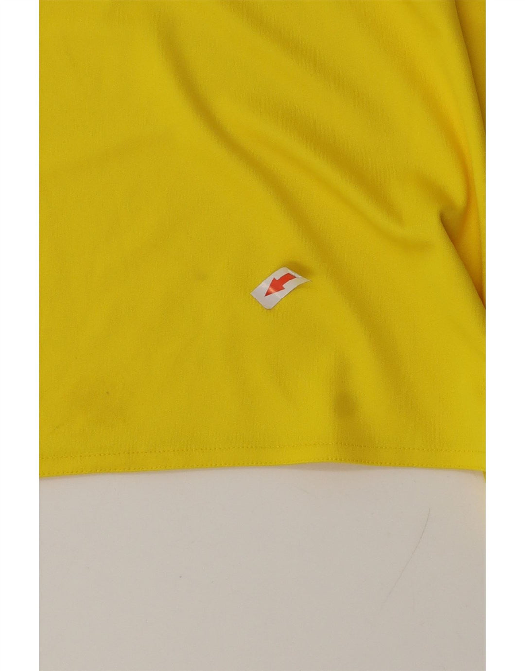 Adidas Hombre Climalite Graphic Camiseta Top Poliéster Amarillo Medio