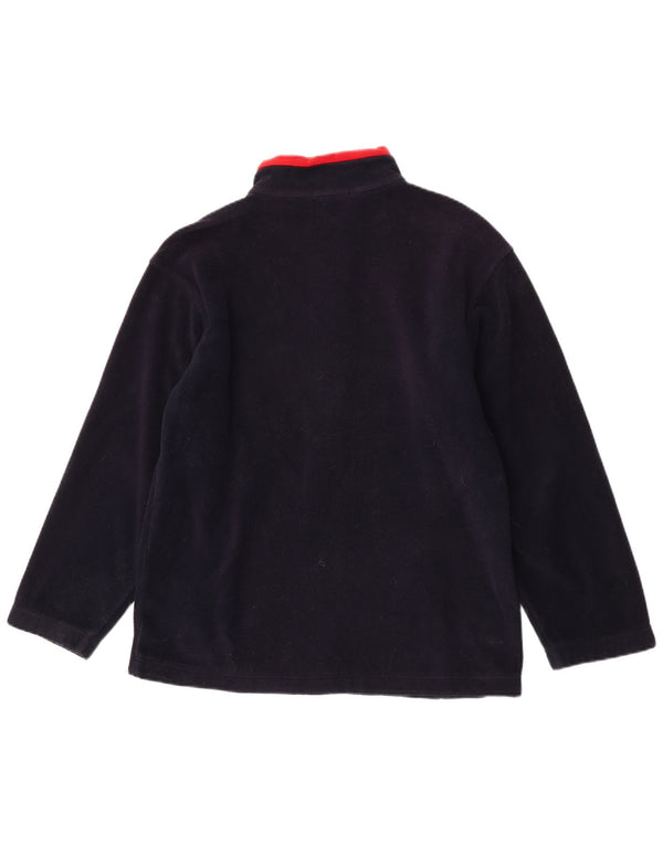 Marks & Spencer Chaqueta polar para hombre UK 36 Small Azul marino Colorblock