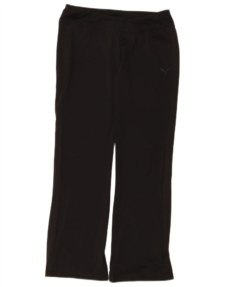 Puma Pantalones de chándal para mujer UK 46 Large Poliéster negro