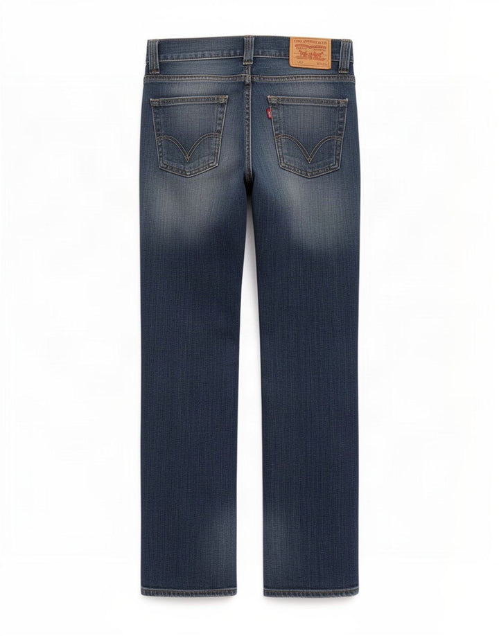 Levi's Mujer 511 Slim Jeans W34 L32 Algodón Azul