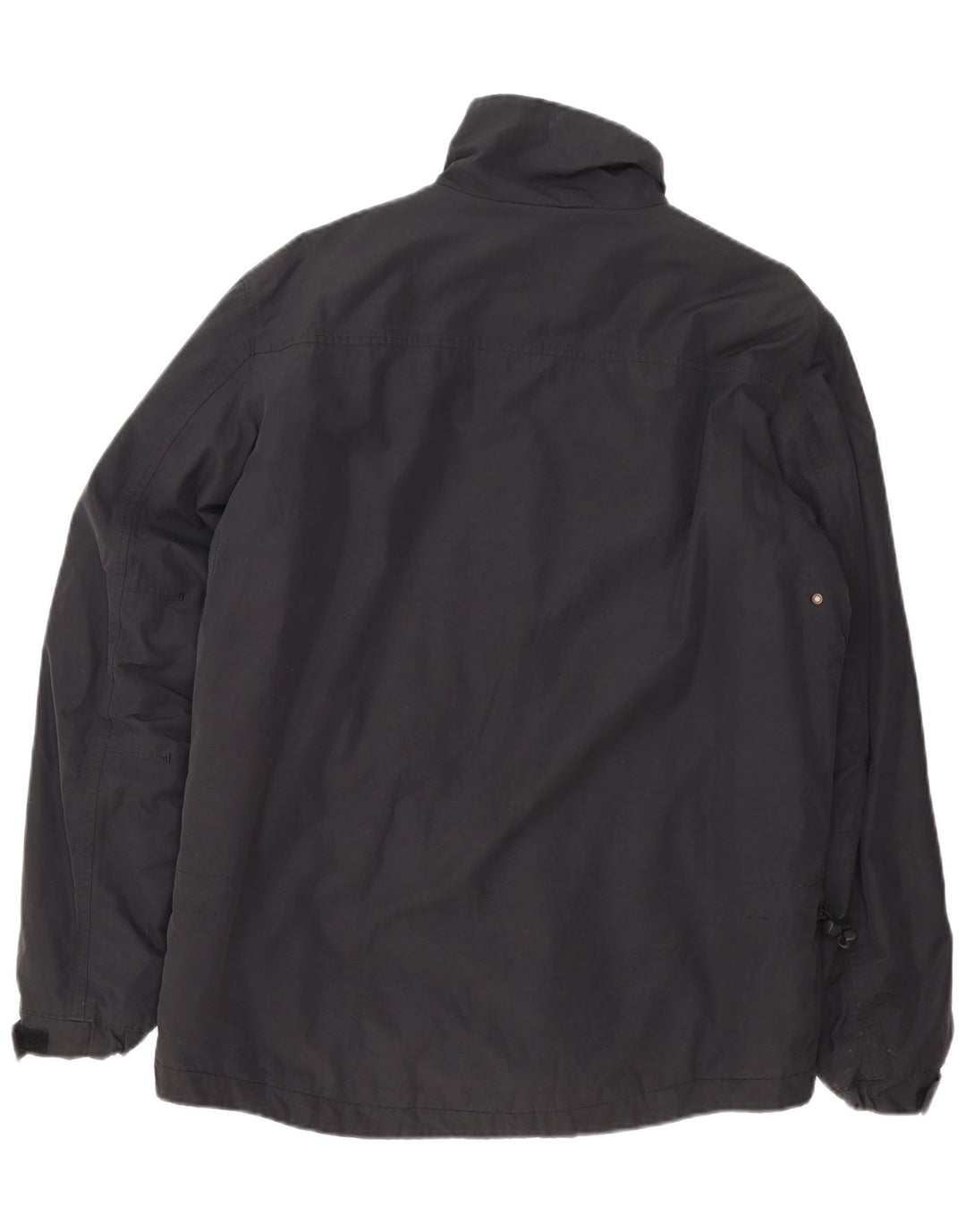 Napapijri Chaqueta cortavientos para hombre Reino Unido 40 Grande Algodón negro