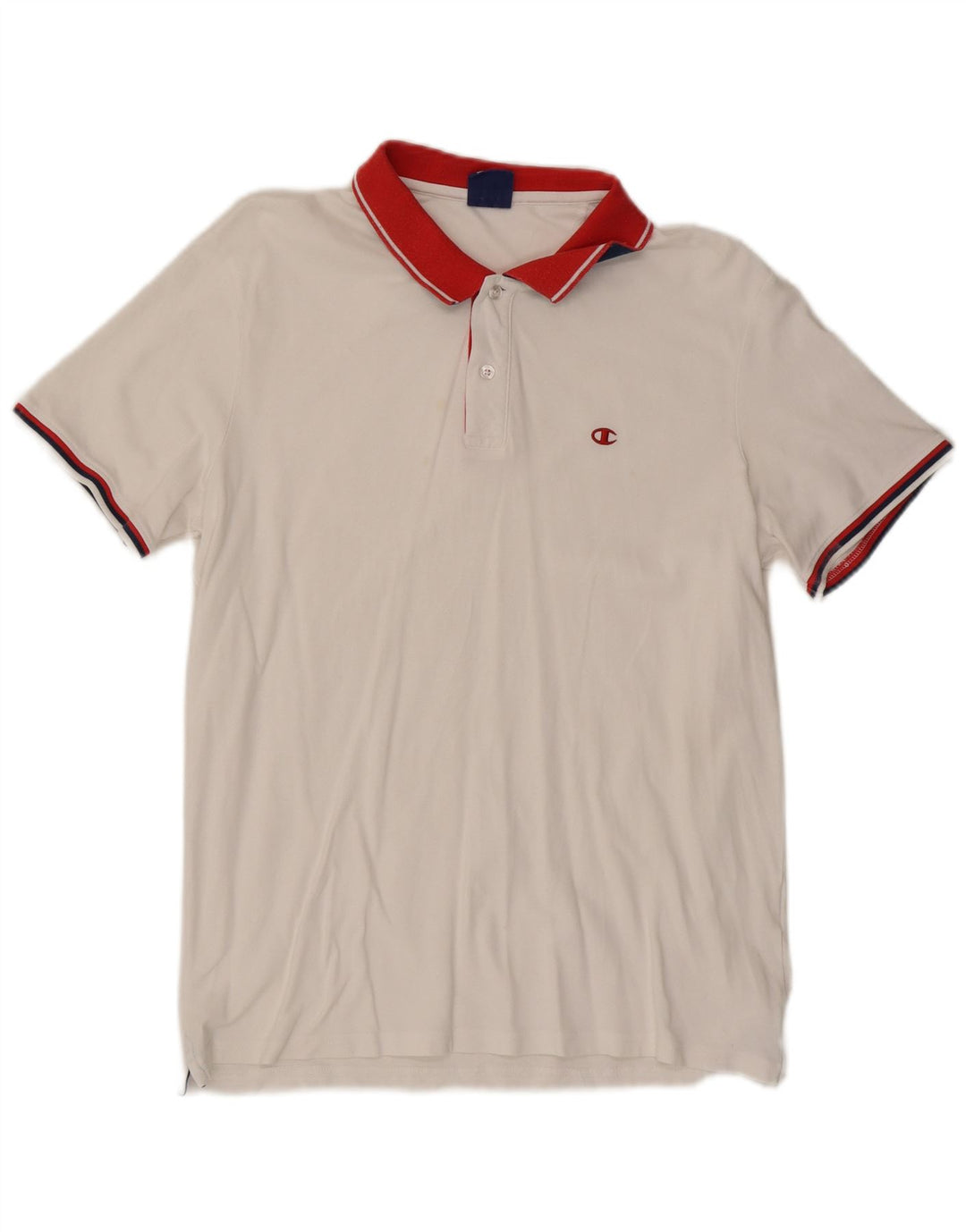 Champion Polo De Rugby Para Hombre XL Blanco