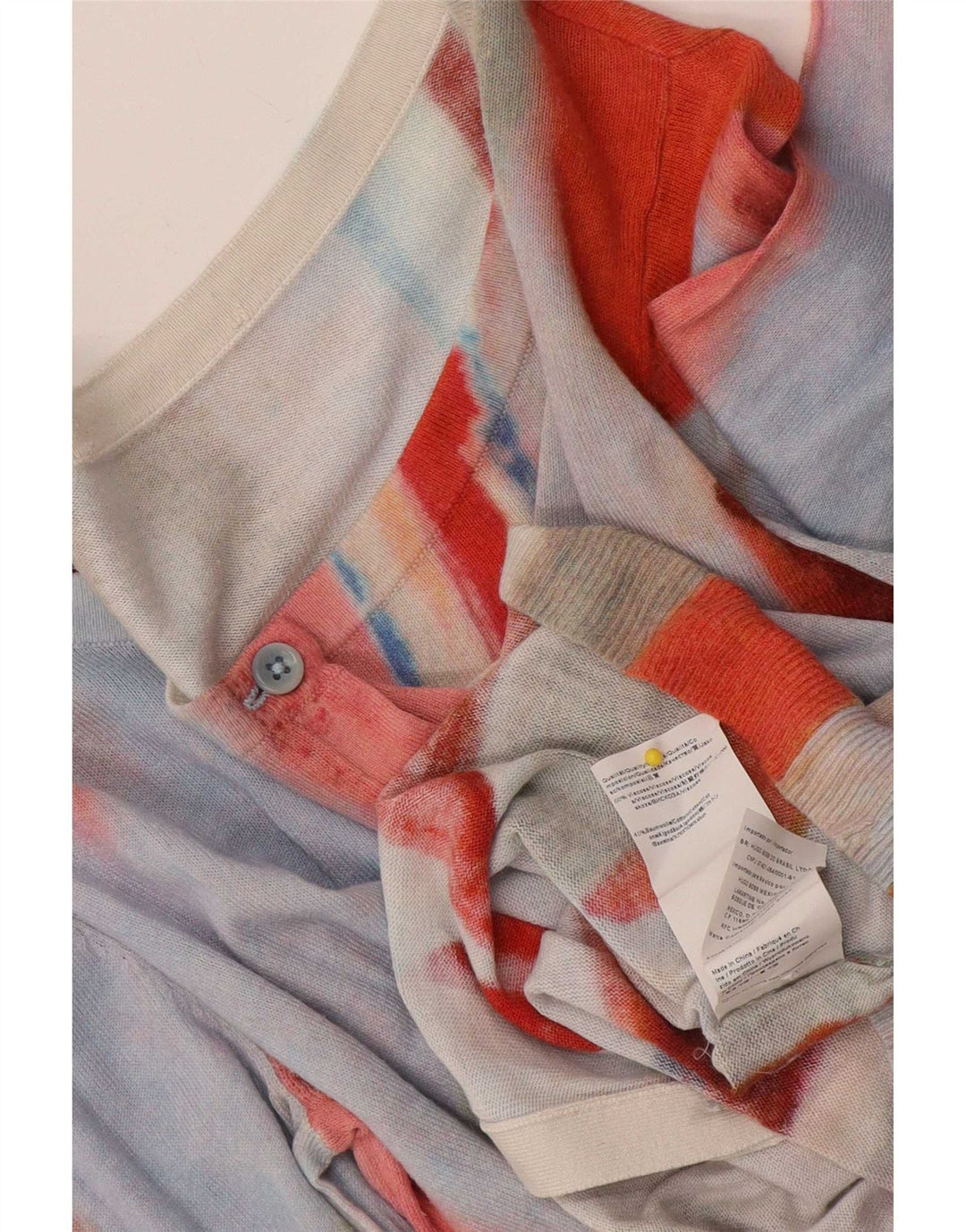 Hugo Boss Cárdigan con estampado abstracto para mujer, talla 40, talla pequeña, multicolor