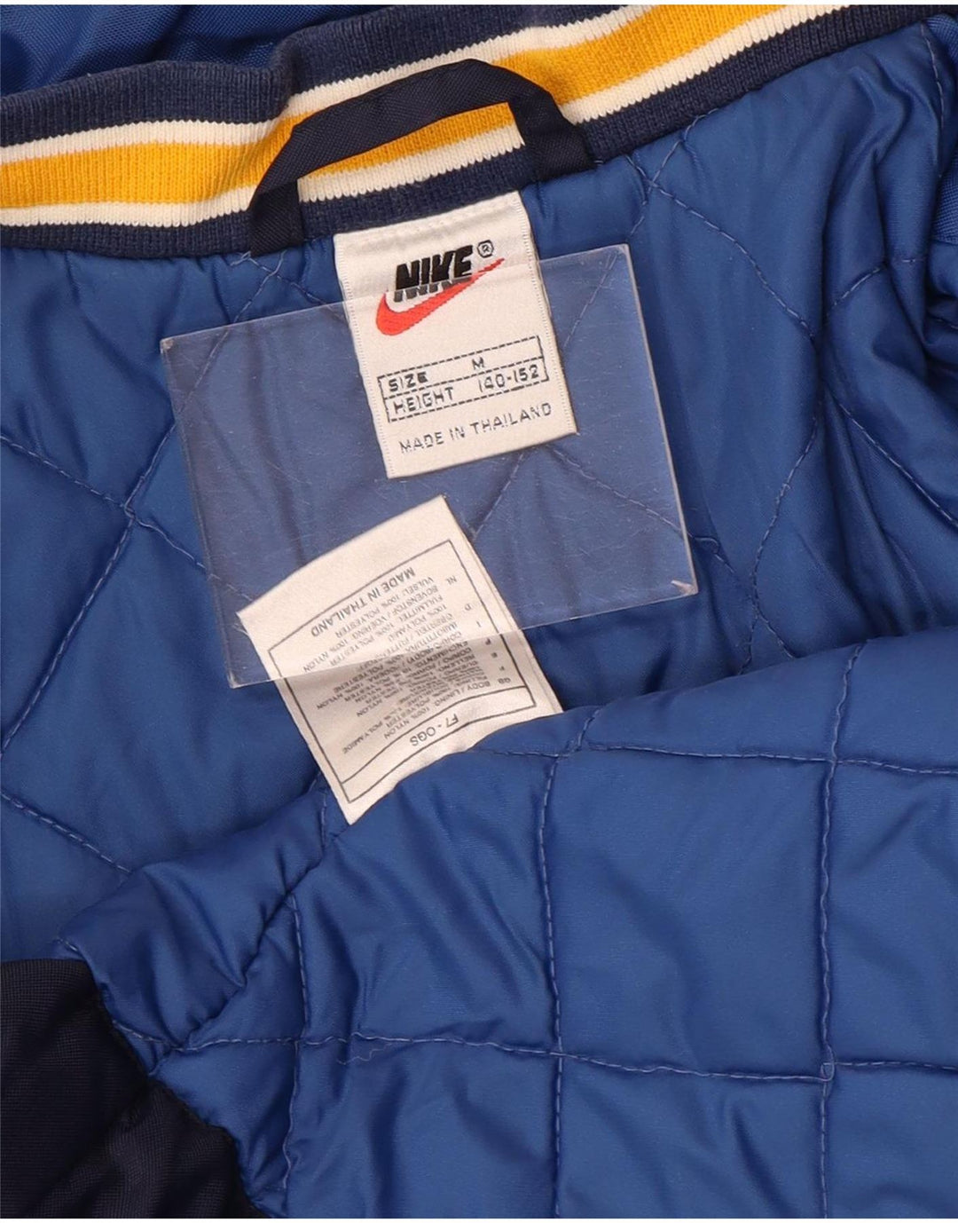 Nike Chaqueta acolchada con gráfico para niños 10-11 años Mediana Azul marino Nylon