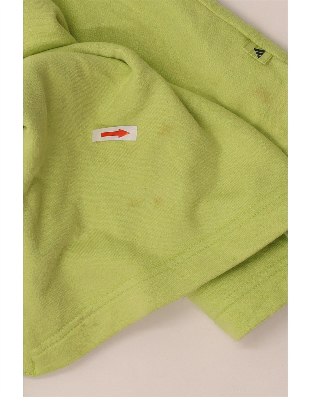 Adidas Mujer Sudadera Jumper UK 12 Medio Verde Algodón