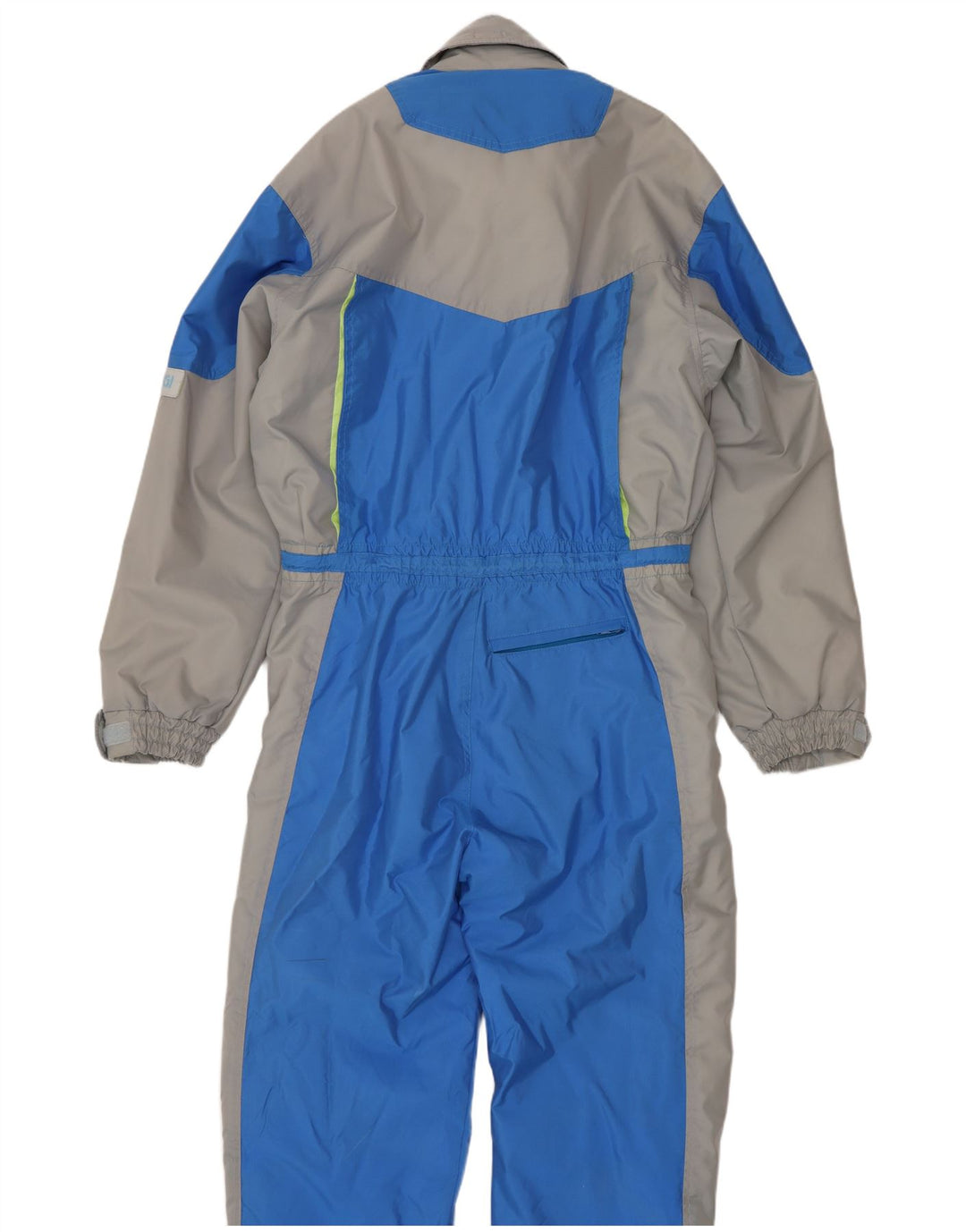 Mono de esquí Brugi para hombre talla grande en bloques de color azul
