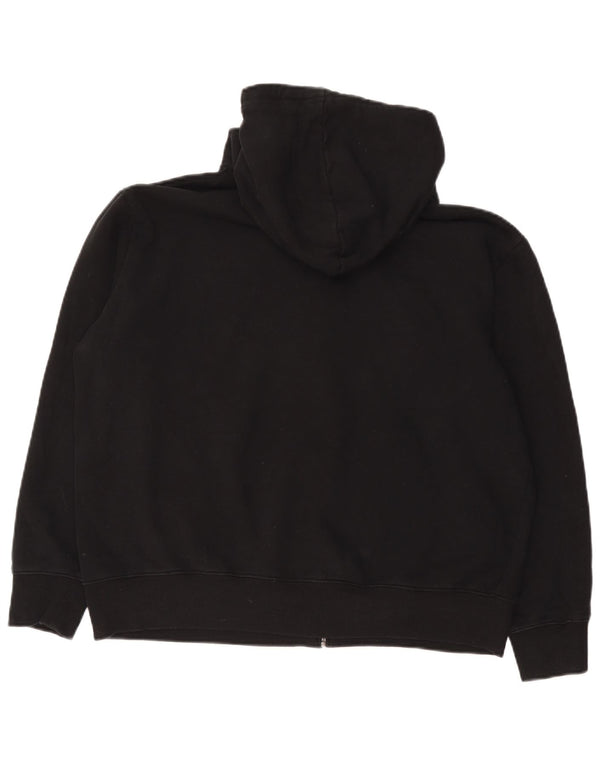 Marks & Spencer Sudadera con capucha y cremallera para mujer UK 18 XL Algodón negro