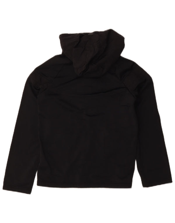 Nike - Chándal con capucha para niña, chaqueta superior, 12-13 años, grande, negro, poliéster