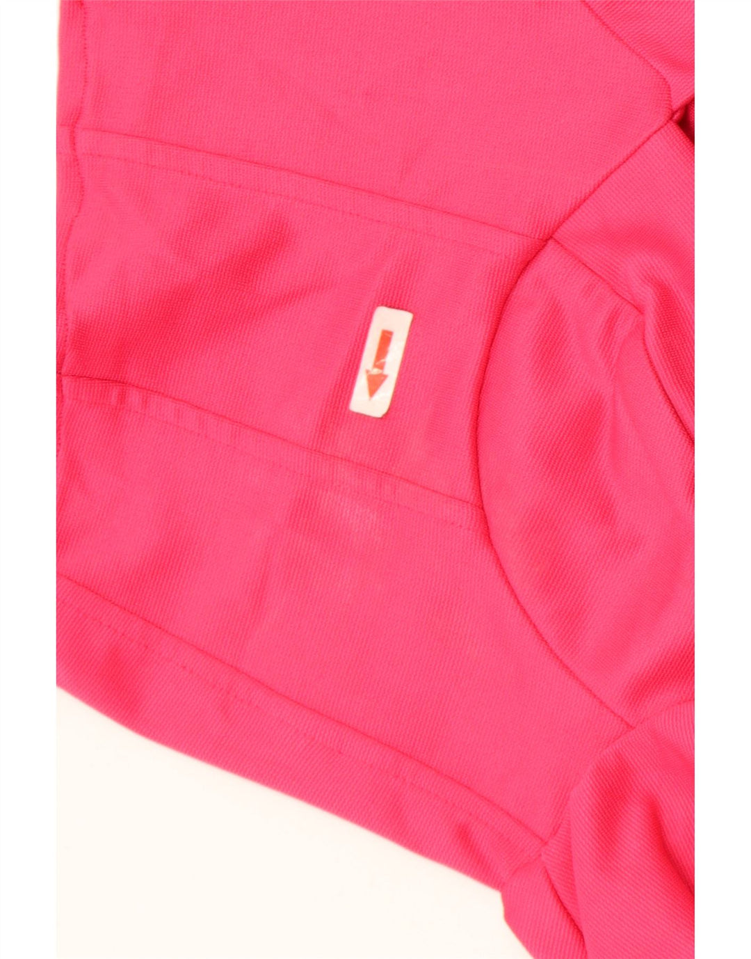 Zara Mujer Top Corto De Manga Larga UK 8 Small Rosa