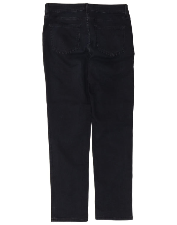 Marks & Spencer Jeans rectos The Sienna para mujer Reino Unido 14 Grande W32 L30 Negro