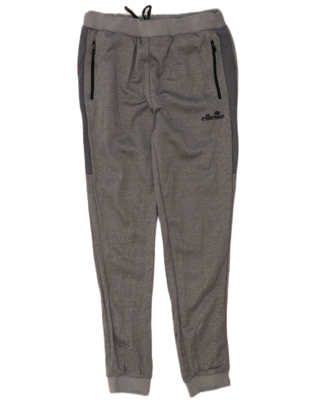 Ellesse Hombre Pantalones De Chándal Joggers Large Gris Moteado Poliéster