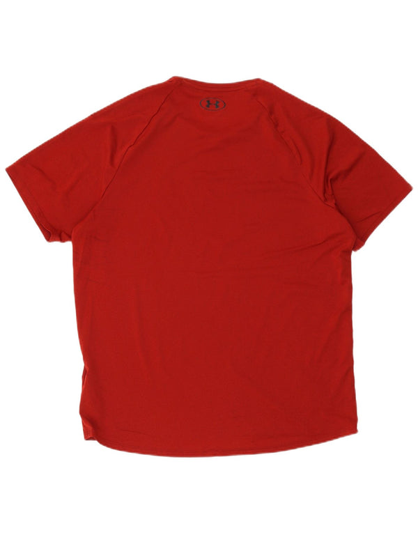 Under Armour Camiseta para hombre Top Large Poliéster rojo