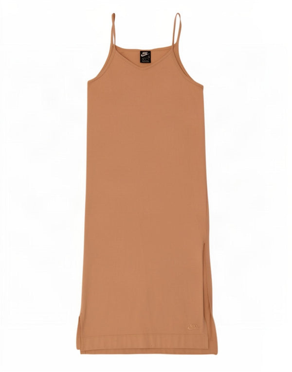 Nike Vestido lencero para mujer UK 12 Algodón beige medio