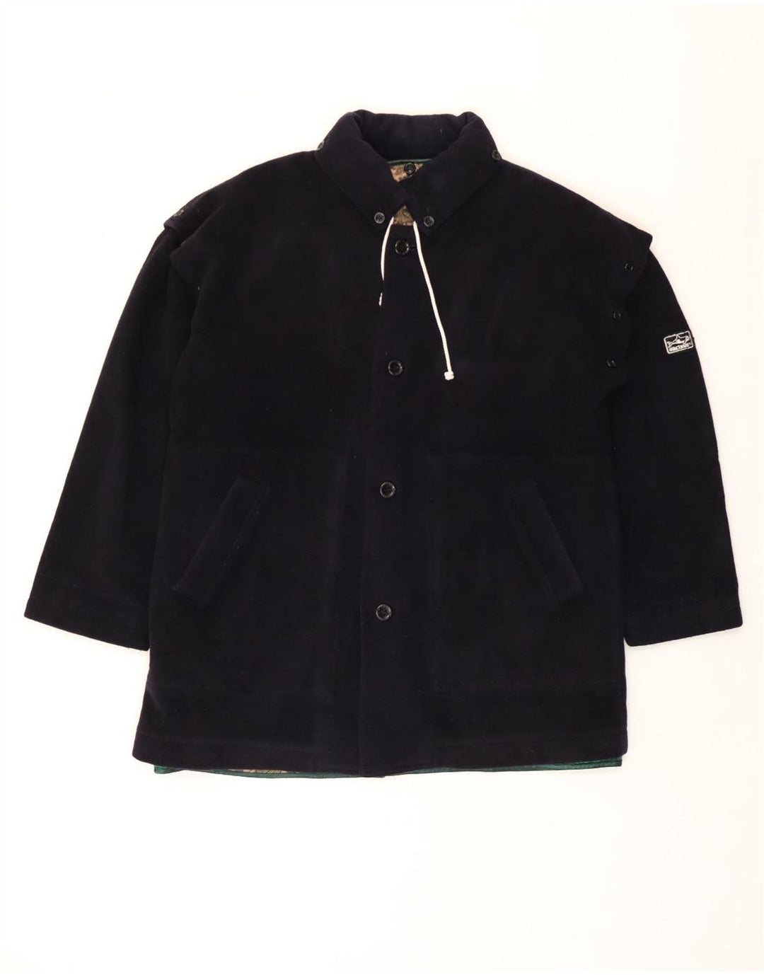 Orcinus Chaqueta cortavientos para hombre IT 50 Large Lana azul marino