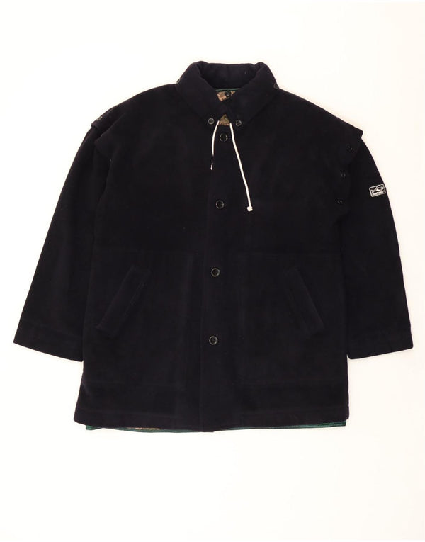 Orcinus Chaqueta cortavientos para hombre IT 50 Large Lana azul marino