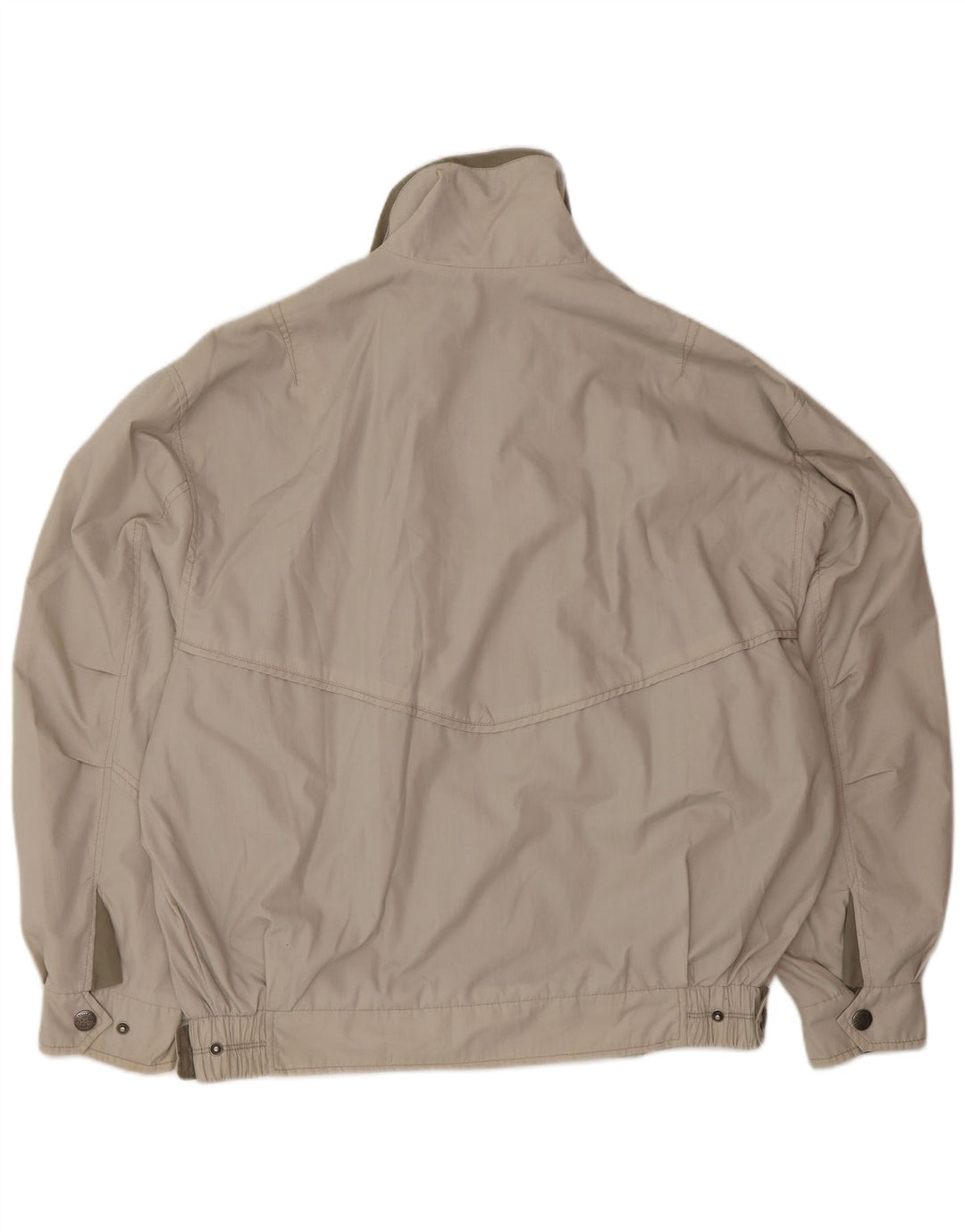 Chaqueta bomber vintage para hombre IT 50 Poliéster beige grande