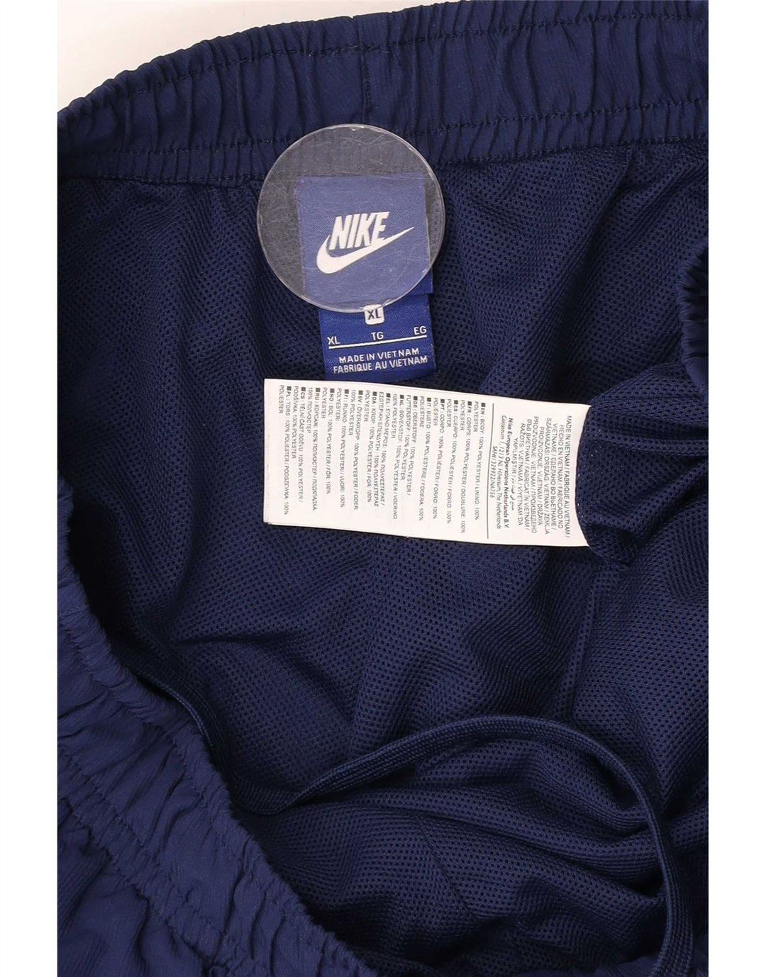 Pantalón De Chándal Nike Hombre Joggers XL Azul Marino Poliéster