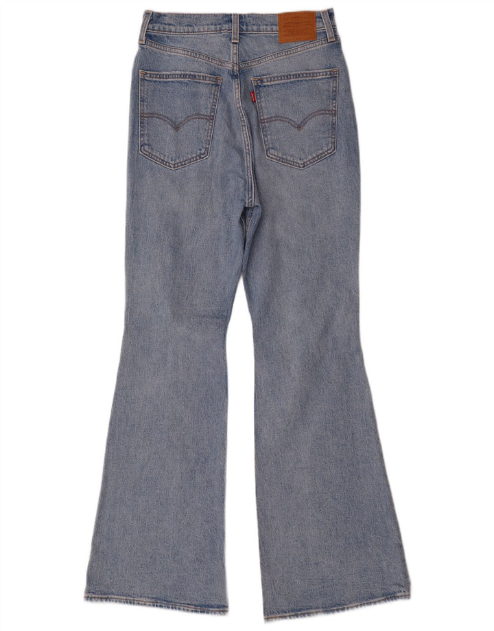 Levi's Vaqueros Acampanados De Tiro Alto Desgastados Para Mujer W29 L32 Algodón Azul