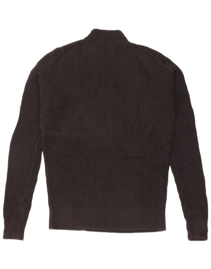 Calvin Klein Jeans - Jersey con cuello alto para hombre, talla grande, color negro