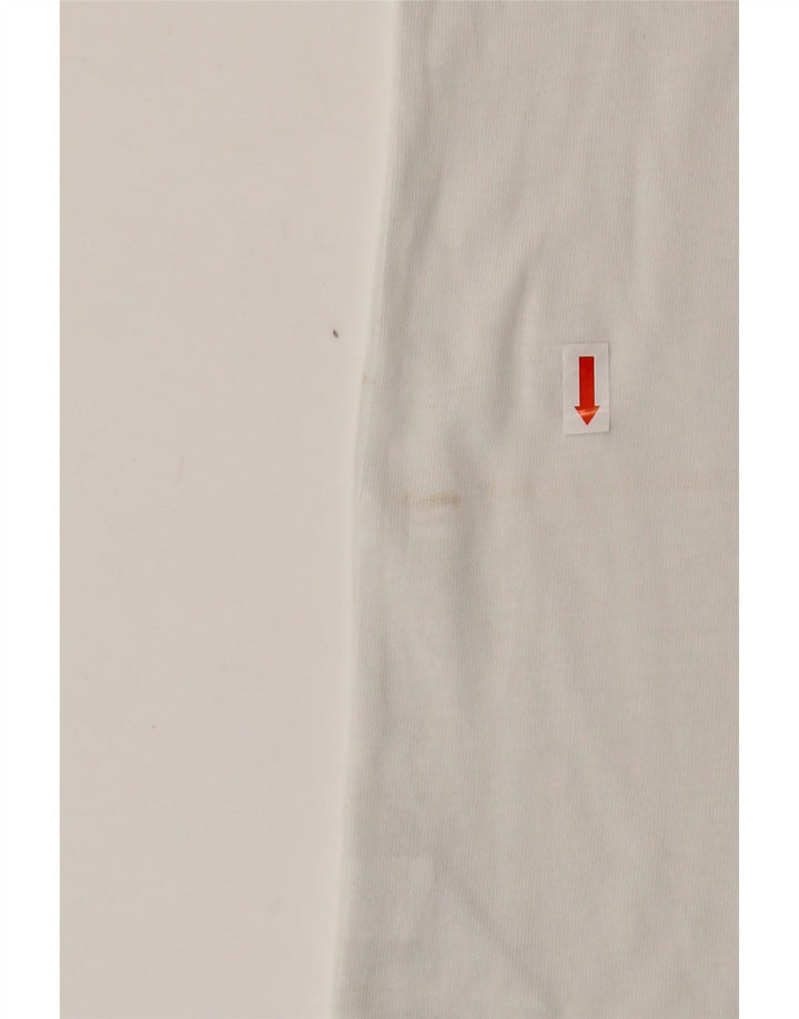 Camiseta NIKE Hombre Top Medium Blanco Algodón