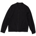 Zara Hombre Cazadora Bomber UK 38 Mediana Lana Azul Marino