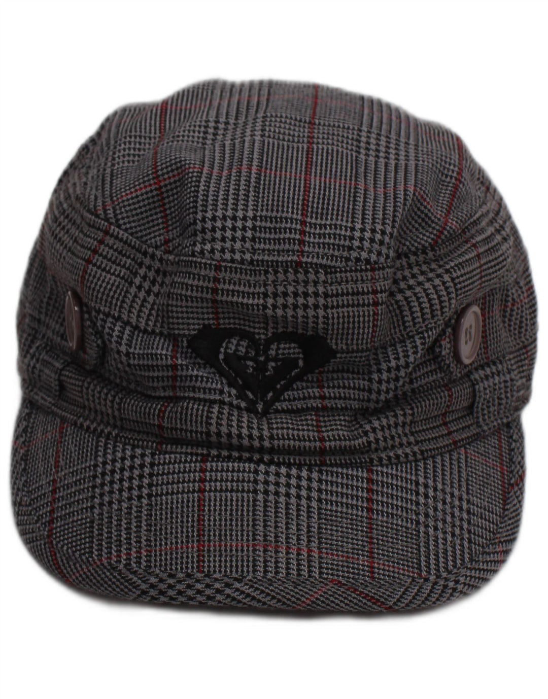 Gorra Newsboy Roxy Mujer Talla única Gris Pata de gallo