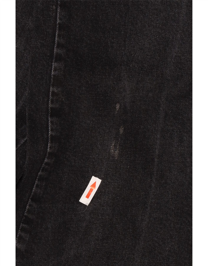 Massimo Dutti Vaqueros Bootcut Mujer EU 36 XS W26 L25 Negro Algodón