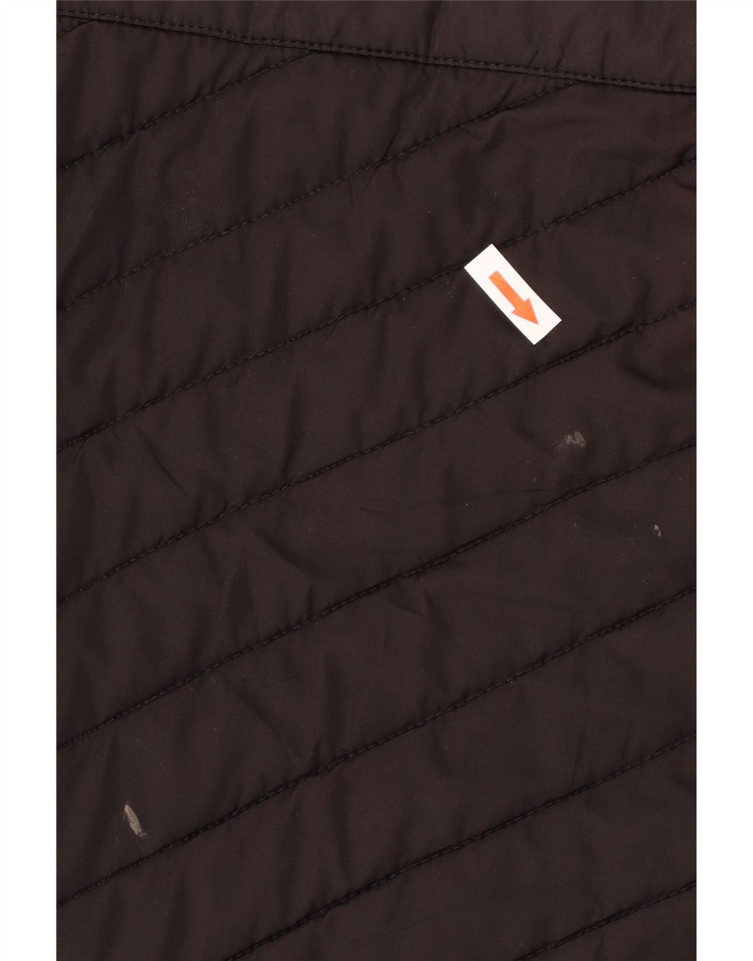 Diadora Chaqueta acolchada con capucha para hombre ES 42 XL Poliéster negro