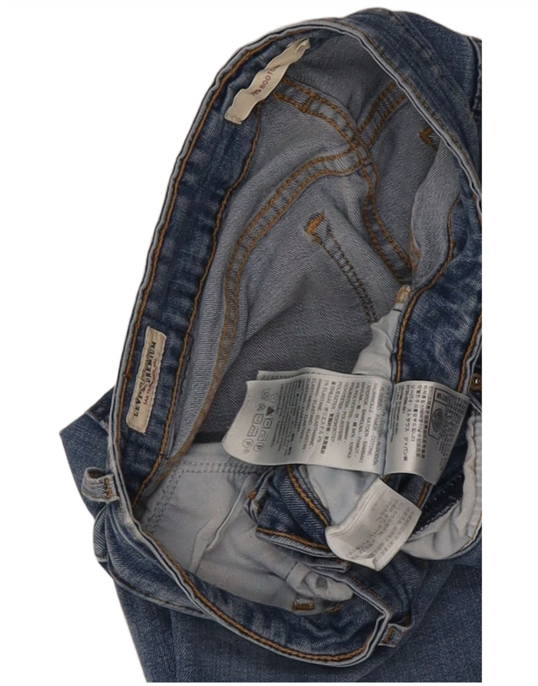 Levi's Mujer 715 Vaqueros Bootcut W30 L27 Algodón Azul