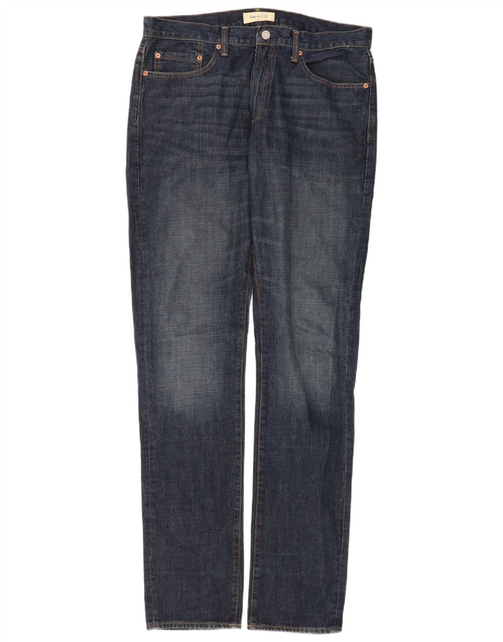 Vaqueros ajustados para hombre Gap W34 L30 Algodón azul