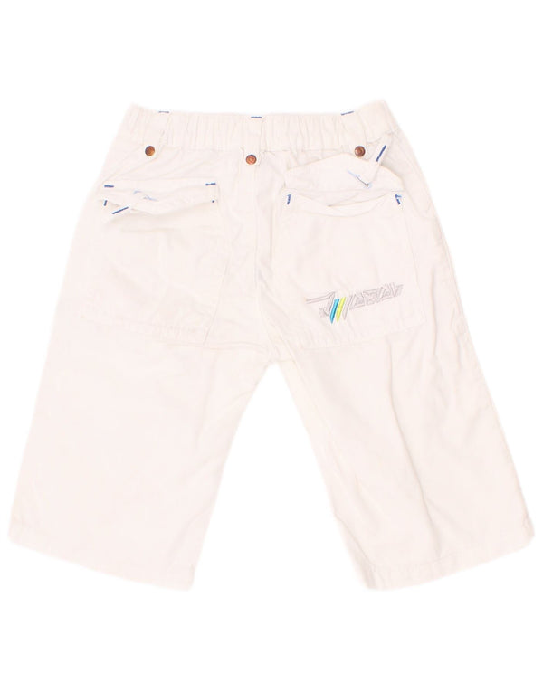 Diesel Pantalones cargo rectos gráficos para bebés de 3 a 6 meses W20 L9 Blanco