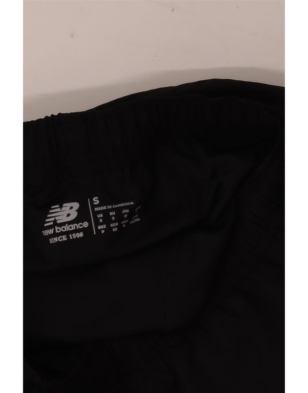 New Balance Hombre Sport Shorts Pequeño Poliéster Negro