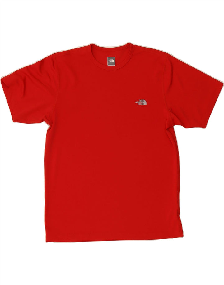 THE NORTH FACE Mens T-Shirt Top Medium Red Polyester Vintage The North Face and Second-Hand The North Face from Messina Hembry 