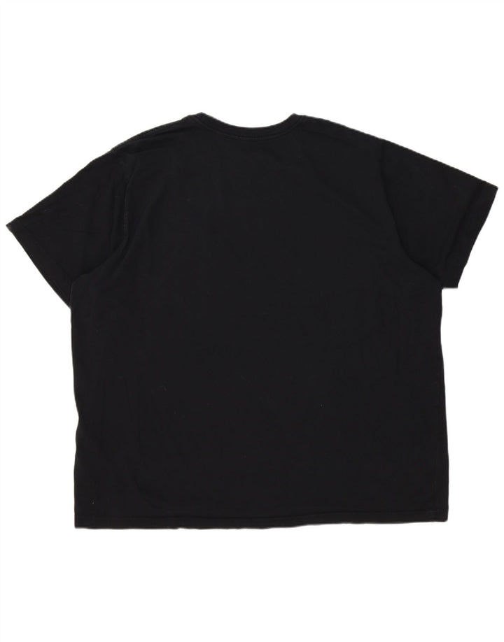 Eddie Bauer Camiseta Hombre Top 3XL Algodón Negro