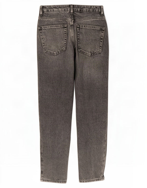 Vaqueros cónicos para mujer Topshop W26 L26 Algodón gris