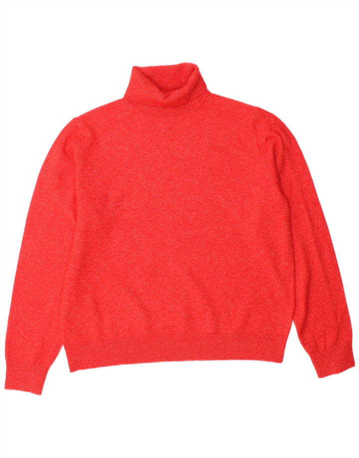 Marks & Spencer - Jersey con cuello vuelto para mujer, talla 40, color naranja mediano
