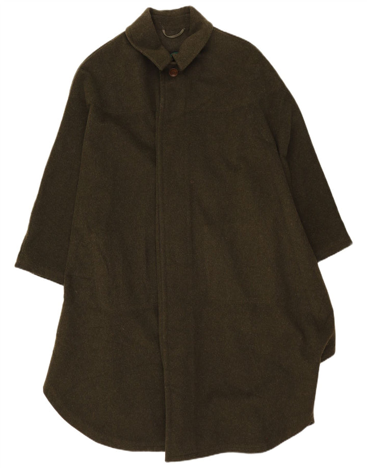 Weyrer Capa para hombre de lana caqui talla única