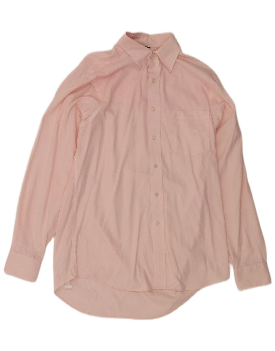 Chaps Camisa de ajuste clásico para hombre talla 15 1/2 algodón rosa mediano