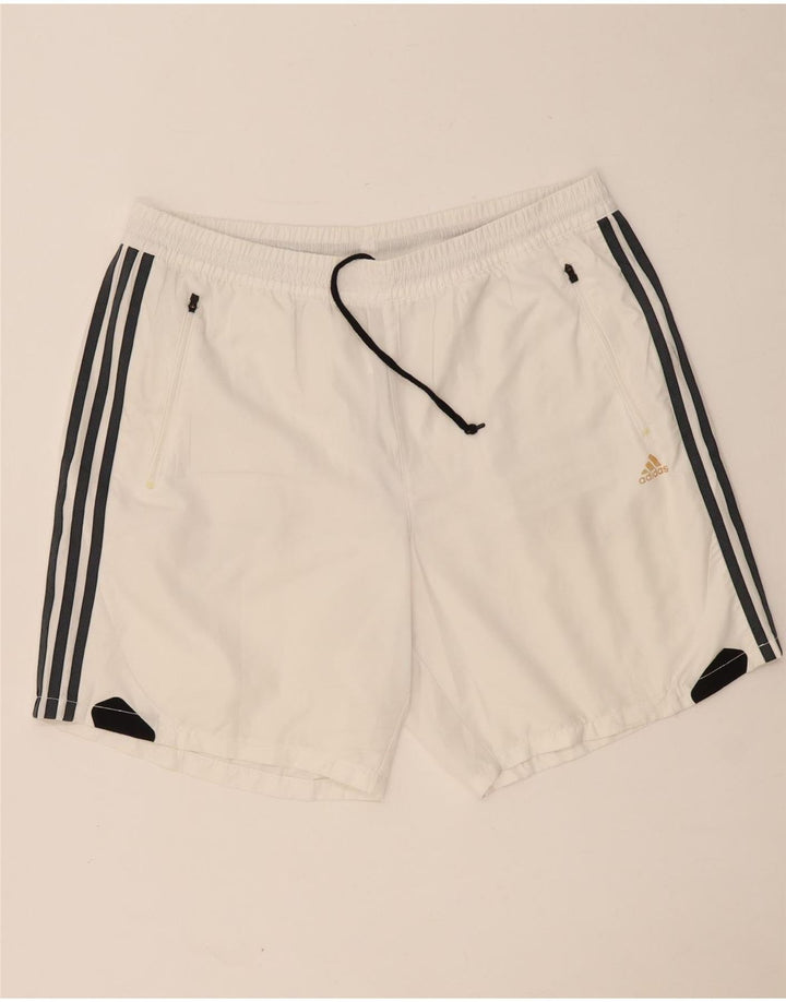 ADIDAS Hombre Climacool Sport Shorts XL Blanco Poliéster