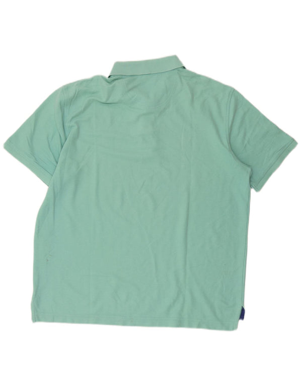 Izod Polo Hombre Grande Turquesa Algodón