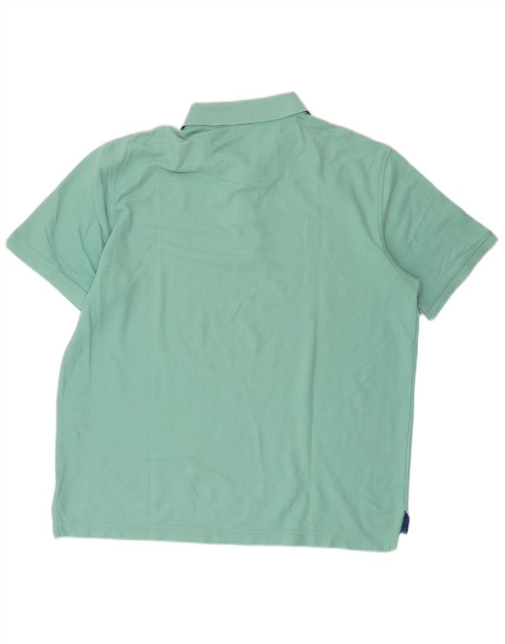 Izod Polo Hombre Grande Turquesa Algodón