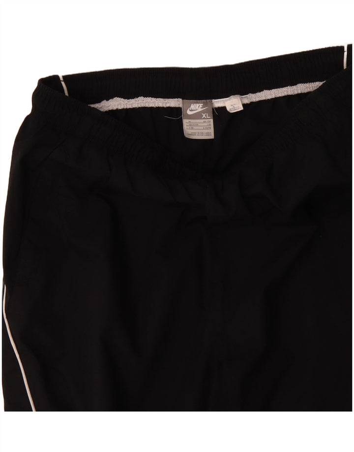 Nike Bermudas deportivas para hombre XL Negro Colorblock Poliéster
