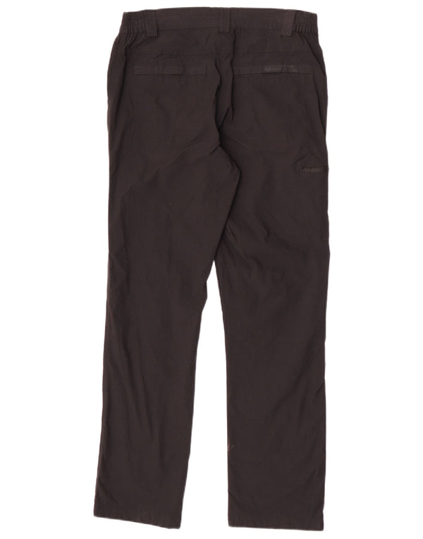 Pantalones cargo rectos para mujer de Mountain Warehouse UK 40 Small W28 L29 Negro