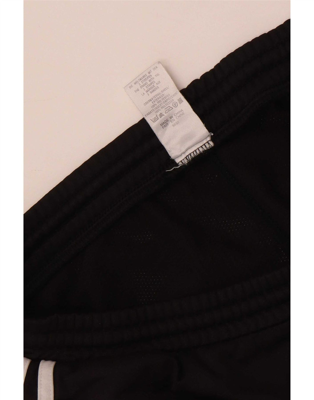 Pantalón Corto Deportivo Adidas Hombre Mediano Negro Poliéster