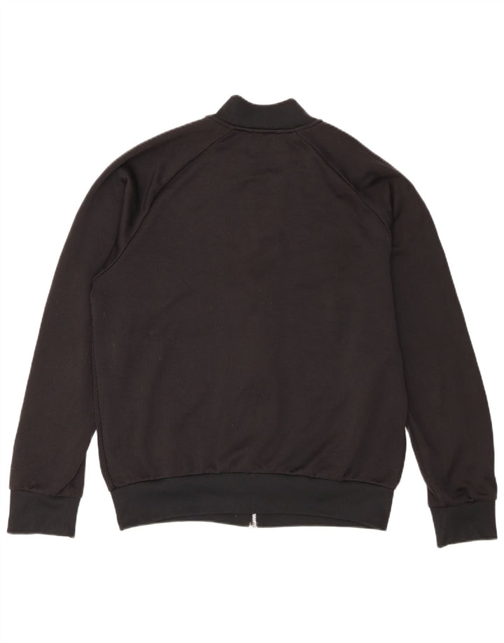 Adidas - Chaqueta de chándal para hombre, talla grande, poliéster negro
