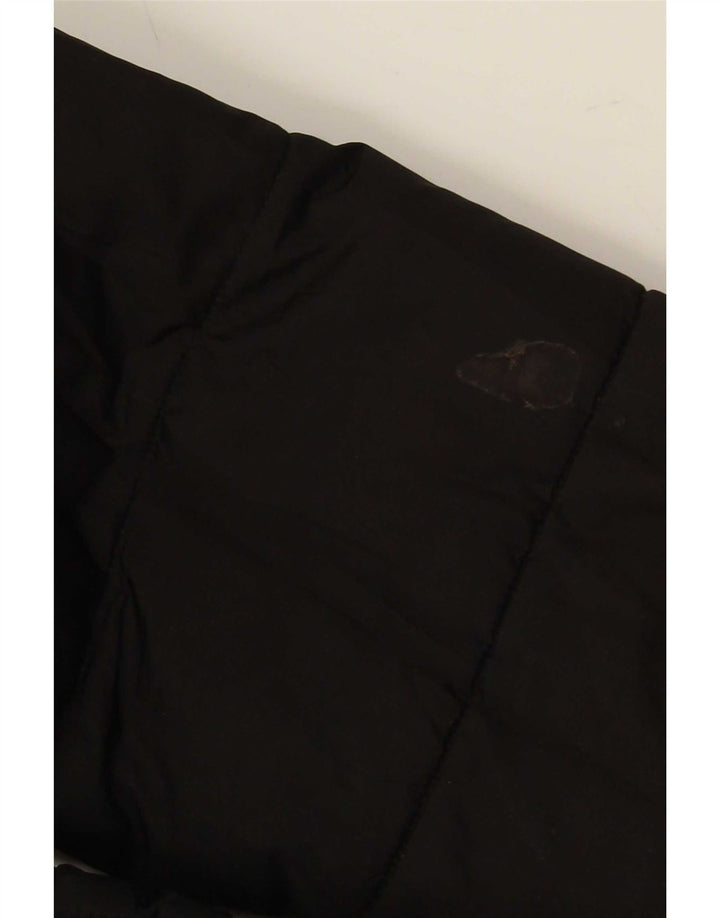 Superdry Chaqueta Acolchada Con Capucha Para Mujer UK 44 Grande Poliéster Negro