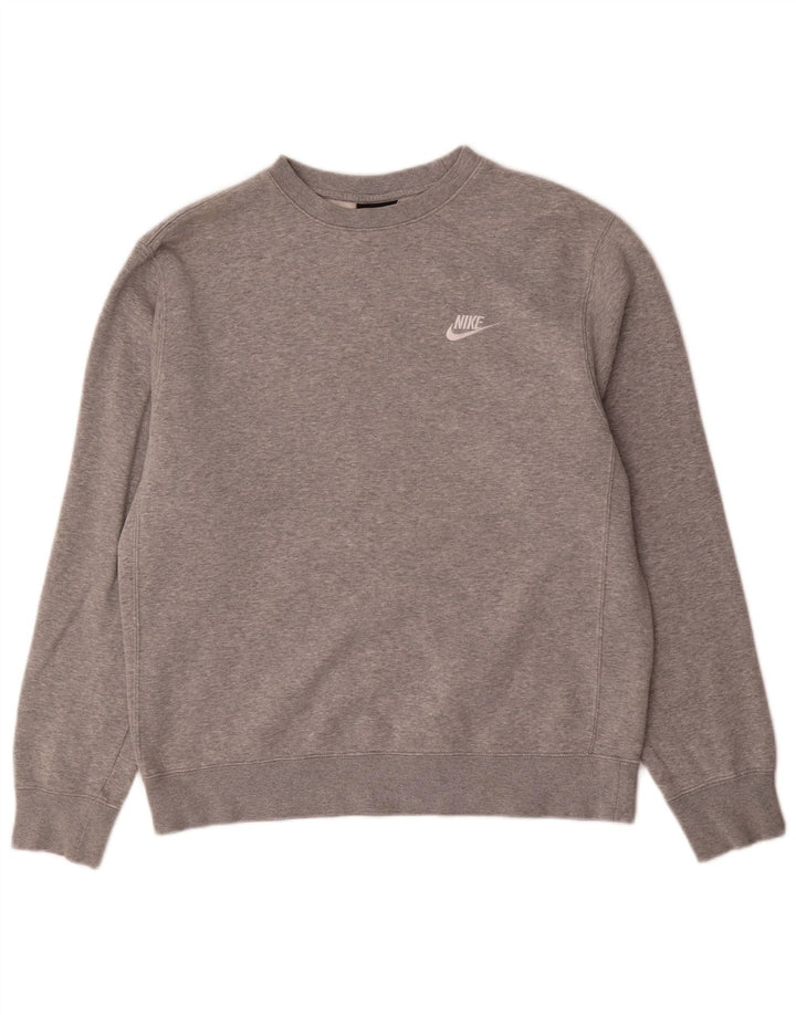 Sudadera Nike Jumper Gris Medio De Algodón Moteado