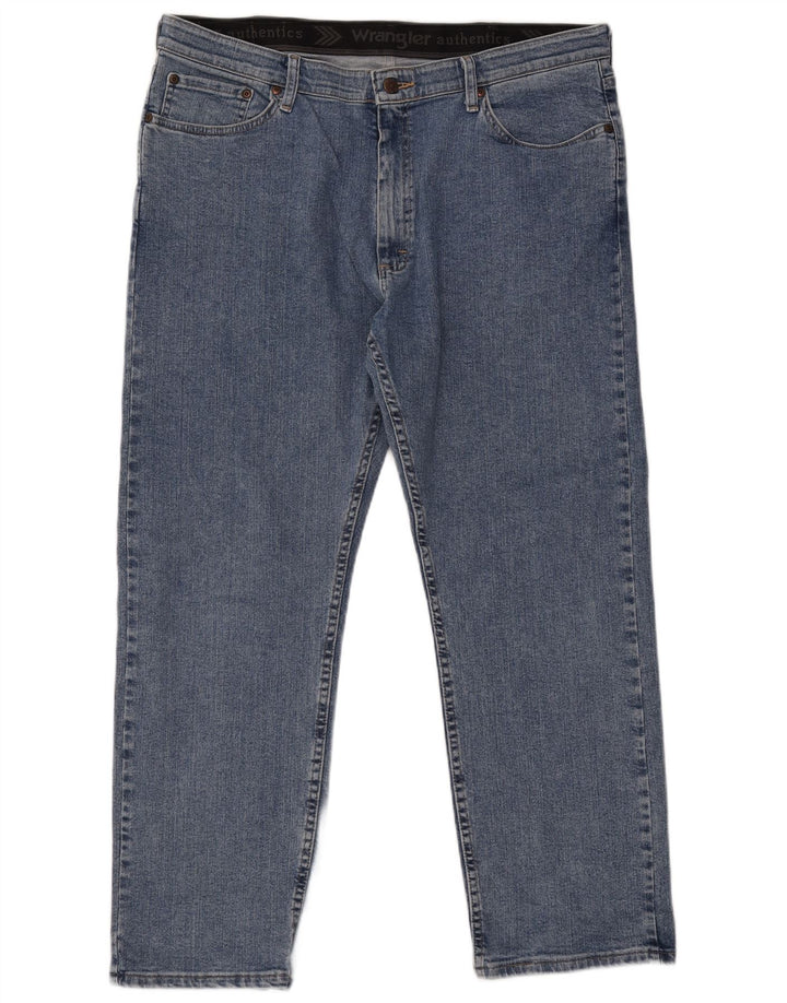 Vaqueros Wrangler Hombre Rectos W38 L30 Algodón Azul