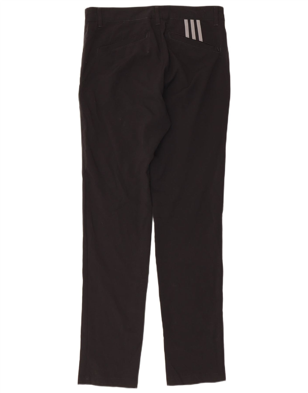 Pantalón Chino Slim Adidas Hombre W30 L32 Poliéster Negro